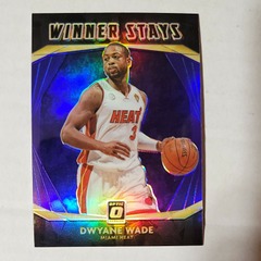 2020-21 Panini Donruss Optic Dwayne Wade #16 Winner Stays Purple Prizm